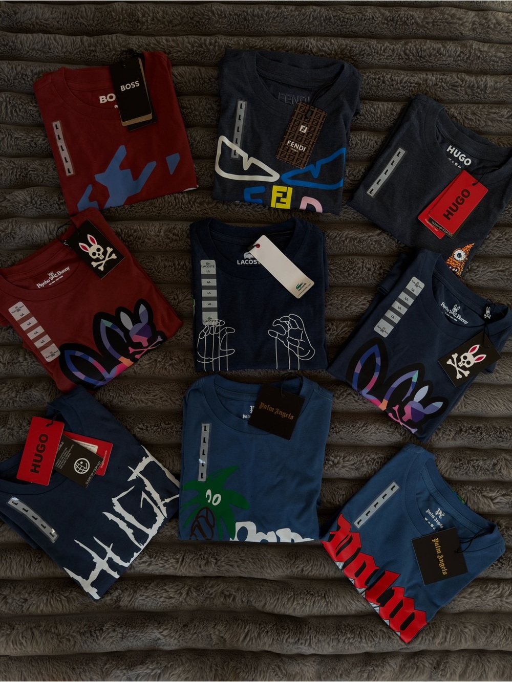 Hugo Boss Kids psycho bunny, palm angels, la coste all not original (all new)